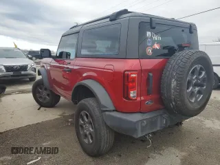 2021 Ford Bronco с VIN 1FMDE5CP4MLA64180, выставлен на аукционе Copart как лот 73194854 с пробегом 54 227 миль миль и Списание • Salvage title. История ставок и продаж доступна на DreamBid. Изображение 2.