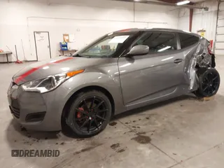 2016 Hyundai Veloster with VIN KMHTC6ADXGU272594, listed as a IAAI auction lot 42437409 with 91,620 mi miles and . Bid and sale history available at DreamBid. Image 18.