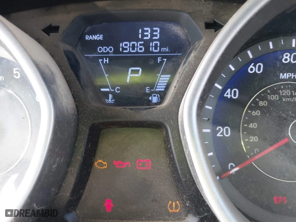2012 Hyundai Elantra GLS with VIN KMHDH4AE3CU255391, listed as a IAAI auction lot 41833631 with 190,610 mi miles. Bid and sale history available at carsss.com. Image 7.