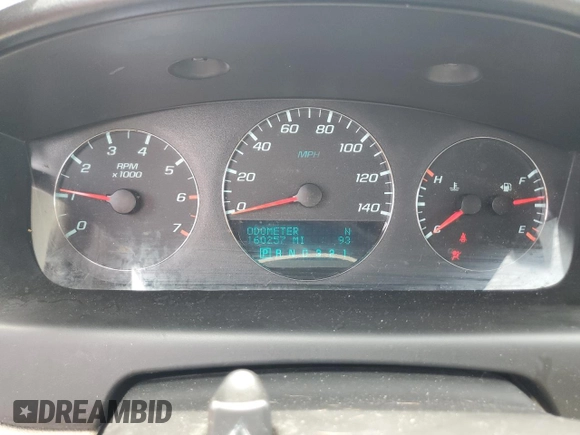 2011 Chevrolet Impala LT Fleet with VIN 2G1WG5EK6B1125372, listed as a Copart auction lot 59696015 with 160,257 mi miles and Salvage title. Bid and sale history available at DreamBid. Image 9.