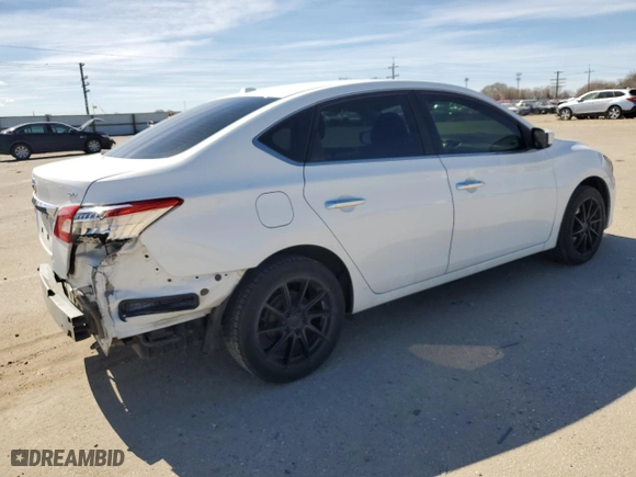 2015 Nissan Sentra SV with VIN 3N1AB7AP7FY249349, listed as a Copart auction lot 50194025 with 146,801 mi miles and Salvage Title. Bid and sale history available at carsss.com. Image 3.