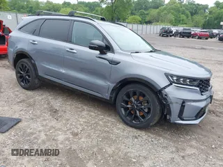 2022 Kia Sorento X-Line SX Prestige with VIN 5XYRKDLF2NG071906, listed as a IAAI auction lot 42252534 with 57,723 mi miles and . Bid and sale history available at DreamBid. Image 1.