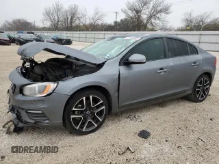 2018 Volvo S60 Dynamic with VIN YV126MFL7J2457355, listed as a Copart auction lot 72155102 with 92,379 mi miles. Bid and sale history available at carsss.com. Image 1.