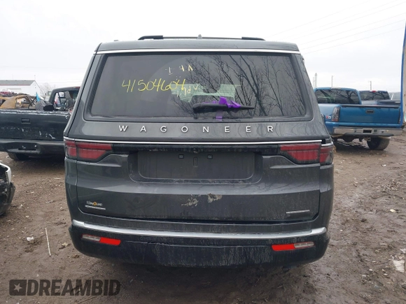 2022 Jeep Wagoneer Series III with VIN 1C4SJVDT8NS151011, listed as a IAAI auction lot 41504604 with 54,212 mi miles and . Bid and sale history available at DreamBid. Image 16.