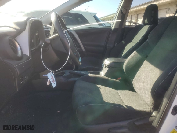 2018 Toyota RAV4 XLE with VIN 2T3WFREV4JW481238, listed as a Copart auction lot 43593035 with 78,028 mi miles and Salvage Title. Bid and sale history available at carsss.com. Image 7.