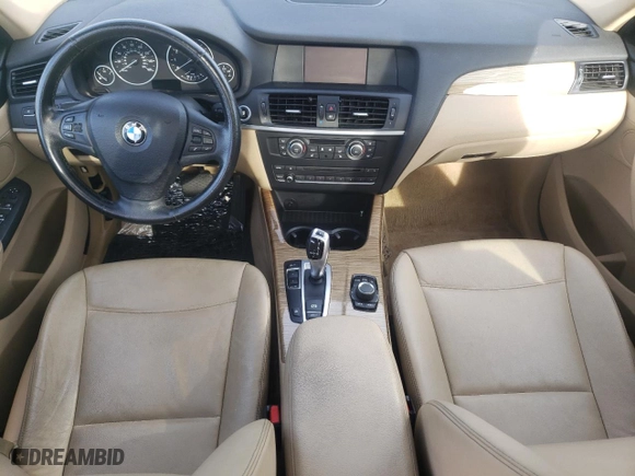 2013 BMW X3 xDrive28i with VIN 5UXWX9C5XD0A23729, listed as a Copart auction lot 53877085 with 88,356 mi miles and Clean Title. Bid and sale history available at carsss.com. Image 8.