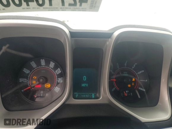 2011 Chevrolet Camaro 2LT with VIN 2G1FC3DD1B9175956, listed as a Copart auction lot 42715465 with 144,167 mi miles and Salvage title. Bid and sale history available at DreamBid. Image 9.
