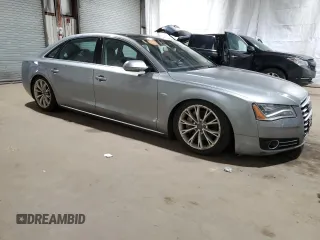 2013 Audi A8 3.0L with VIN WAURGAFD6DN004059, listed as a Copart auction lot 51054525 with 162,675 mi miles and Clean title. Bid and sale history available at DreamBid. Image 4.