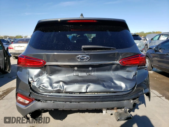 2020 Hyundai Santa Fe SEL w/SULEV with VIN 5NMS33AD7LH232828, listed as a Copart auction lot 69088152 with 25,770 mi miles. Bid and sale history available at carsss.com. Image 6.