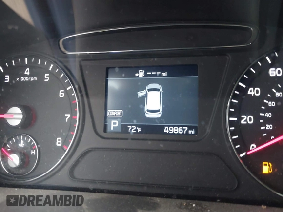 2019 Kia Sorento LX with VIN 5XYPG4A36KG558975, listed as a IAAI auction lot 42065481 with 49,867 mi miles and . Bid and sale history available at carsss.com. Image 7.