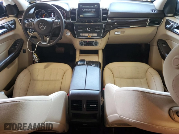 2017 Mercedes-Benz GLE 350 with VIN 4JGDA5HB8HA866029, listed as a Copart auction lot 62630215 with 29,268 mi miles and Salvage title. Bid and sale history available at DreamBid. Image 8.