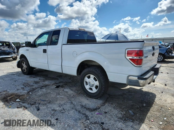 2011 Ford F-150 XL with VIN 1FTEX1CM5BFB48134, listed as a Copart auction lot 63298945 with 218,595 mi miles and Salvage title. Bid and sale history available at DreamBid. Image 2.