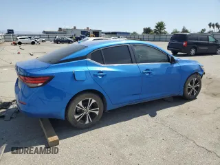 2020 Nissan Sentra with VIN N1AB8CV5LY238119, listed as a Copart auction lot 62393025 with Not provided miles and Clean title. Bid and sale history available at DreamBid. Image 3.