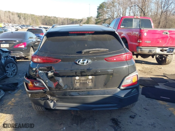 2021 Hyundai Kona SEL with VIN KM8K22AA6MU629536, listed as a IAAI auction lot 41641170 with 109,410 mi miles. Bid and sale history available at carsss.com. Image 16.