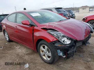 2014 Hyundai Elantra Limited z VIN 5NPDH4AE2EH535207, wystawiony jako IAAI lot #42027335 z przebiegiem 79 869 mil mil oraz . Historia ofert i sprzedaży dostępna na DreamBid. Obrazek 1.