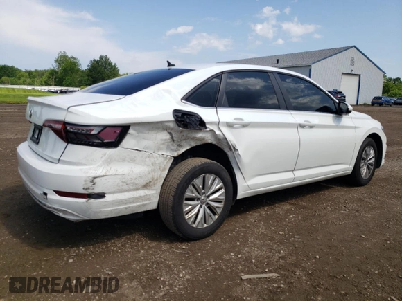 2019 Volkswagen Jetta S with VIN 3VWC57BU6KM027630, listed as a Copart auction lot 61508895 with 84,486 mi miles and Salvage title. Bid and sale history available at DreamBid. Image 3.