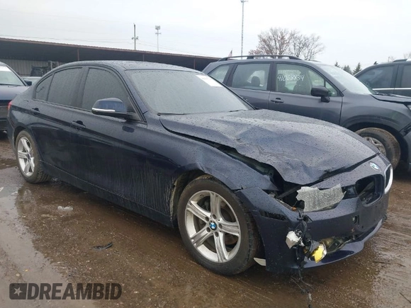 2015 BMW 3 Series 320i xDrive with VIN WBA3C3C57FP664631, listed as a IAAI auction lot 41117730 with 102,555 mi miles and . Bid and sale history available at DreamBid. Image 1.