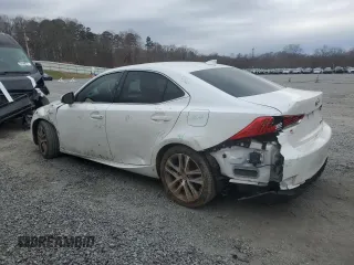 2020 Lexus IS with VIN JTHDA1D27L5107455, listed as a Copart auction lot 46362135 with 35,979 mi miles and Salvage Title. Bid and sale history available at carsss.com. Image 2.