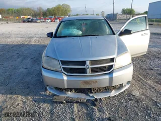 2010 Dodge Avenger SXT with VIN 1B3CC4FB8AN117741, listed as a IAAI auction lot 41967174 with 206,803 mi miles. Bid and sale history available at carsss.com. Image 6.
