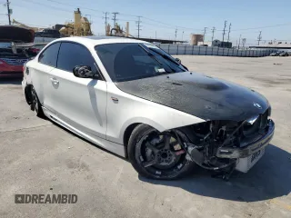 2013 BMW 1 Series 135i with VIN WBAUC9C52DVY60105, listed as a Copart auction lot 54638624 with Not Provided miles and Salvage Title. Bid and sale history available at carsss.com. Image 4.