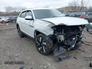 2024 Volkswagen Atlas SE with VIN 1V2KE2CA3RC235187, listed as a IAAI auction lot 42017847 with 12,575 mi miles and . Bid and sale history available at DreamBid. Image 1.