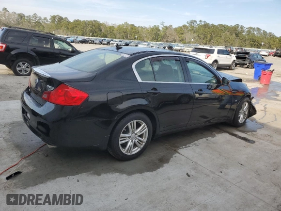 2015 Infiniti Q40 with VIN JN1CV6AR7FM524877, listed as a Copart auction lot 49134435 with 65,059 mi miles and Salvage Title. Bid and sale history available at DreamBid. Image 3.
