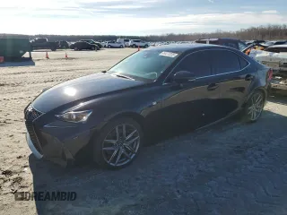 2018 Lexus IS with VIN JTHBA1D20J5080393, listed as a Copart auction lot 45477225 with 129,983 mi miles and Salvage Title. Bid and sale history available at carsss.com. Image 1.