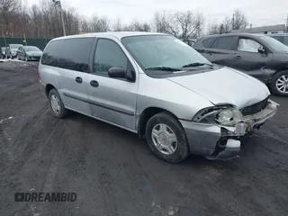 2001 Ford Windstar LX with VIN 2FMZA504X1BC16230, listed as a IAAI auction lot 41564189 with 71,632 mi miles and . Bid and sale history available at carsss.com. Image 1.