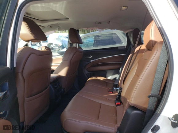2017 Acura MDX w/Technology Pkg with VIN 5FRYD4H51HB040663, listed as a Copart auction lot 85361914 with 70,764 mi miles and Salvage Title. Bid and sale history available at carsss.com. Image 11.