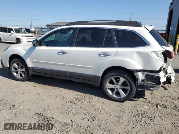 2014 Subaru Outback 2.5i Limited with VIN 4S4BRBPC7E3296629, listed as a Copart auction lot 61613134 with 0 mi miles and Salvage Title. Bid and sale history available at carsss.com. Image 2.