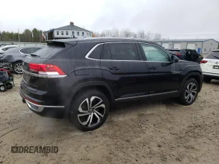 2023 Volkswagen Atlas SEL with VIN 1V2BE2CA0PC204119, listed as a Copart auction lot 81601434 with 21,914 mi miles and Salvage title. Bid and sale history available at DreamBid. Image 3.