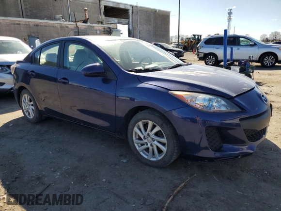 2012 Mazda 3 i Touring with VIN JM1BL1V70C1570090, listed as a Copart auction lot 50697895 with 98,938 mi miles and Salvage Title. Bid and sale history available at carsss.com. Image 4.