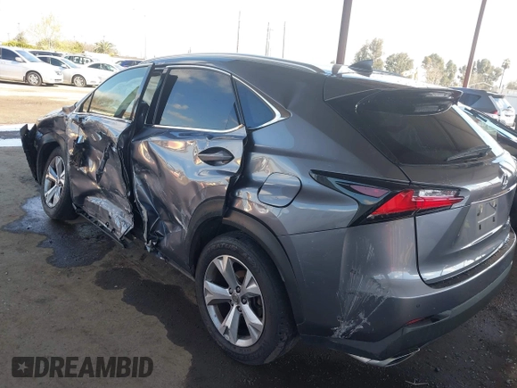 2017 Lexus NX with VIN JTJYARBZ5H2078044, listed as a IAAI auction lot 41743451 with 137,969 mi miles. Bid and sale history available at carsss.com. Image 3.