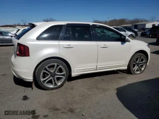 2013 Ford Edge Sport with VIN 2FMDK4AK5DBC83319, listed as a Copart auction lot 47864435 with 142,877 mi miles and Salvage Title. Bid and sale history available at carsss.com. Image 3.