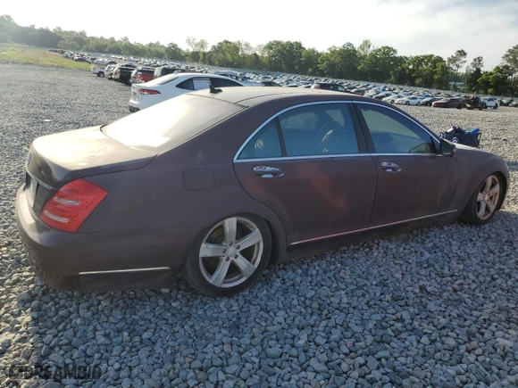 2011 Mercedes-Benz S-Class S 550 with VIN WDDNG7BB1BA389484, listed as a Copart auction lot 53837325 with 143,006 mi miles and Clean Title. Bid and sale history available at carsss.com. Image 3.