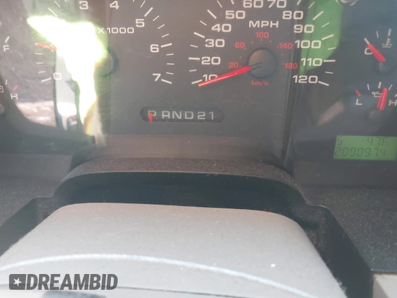 2004 Ford F-150 XL with VIN 1FTRF12W94NA93705, listed as a IAAI auction lot 41965446 with 209,097 mi miles. Bid and sale history available at carsss.com. Image 7.