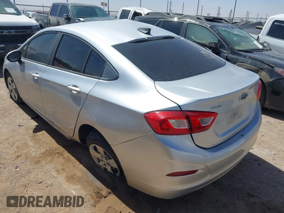 2017 Chevrolet Cruze LS with VIN 1G1BC5SM7H7273106, listed as a IAAI auction lot 41839603 with 153,113 mi miles and . Bid and sale history available at DreamBid. Image 3.