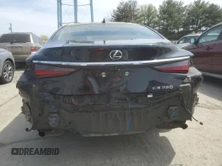 2019 Lexus ES 350 with VIN 58ABZ1B16KU034521, listed as a Copart auction lot 53864035 with 86,790 mi miles and Salvage Title. Bid and sale history available at DreamBid. Image 6.