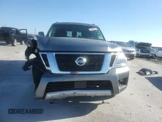 2018 Nissan Armada SV with VIN JN8AY2ND4J9056660, listed as a Copart auction lot 45968755 with 80,665 mi miles and Salvage Title. Bid and sale history available at carsss.com. Image 11.