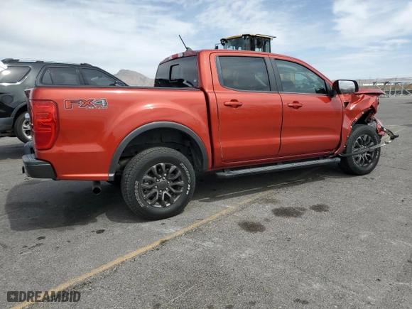 2019 Ford Ranger XL with VIN 1FTER4FH6KLA83077, listed as a Copart auction lot 50954065 with 37,704 mi miles and Salvage Title. Bid and sale history available at carsss.com. Image 3.