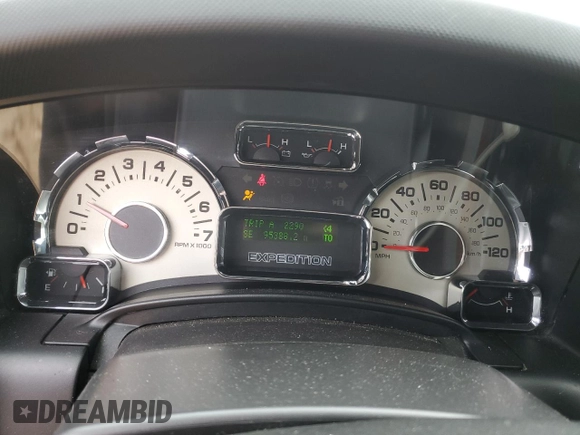 2010 Ford Expedition EL Eddie Bauer with VIN 1FMJK1J58AEB60092, listed as a Copart auction lot 85737164 with 95,388 mi miles and Salvage Title. Bid and sale history available at carsss.com. Image 9.
