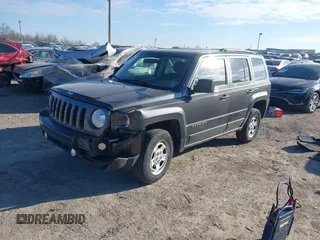 2015 Jeep Patriot Sport with VIN 1C4NJRBB1FD206631, listed as a IAAI auction lot 41703924 with 129,941 mi miles and . Bid and sale history available at carsss.com. Image 17.