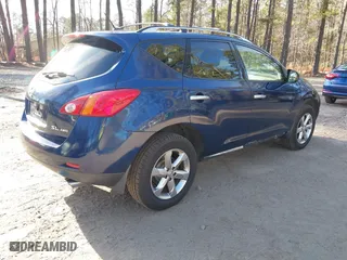 2010 Nissan Murano SL with VIN JN8AZ1MW1AW133030, listed as a IAAI auction lot 41732718 with 184,016 mi miles. Bid and sale history available at carsss.com. Image 4.
