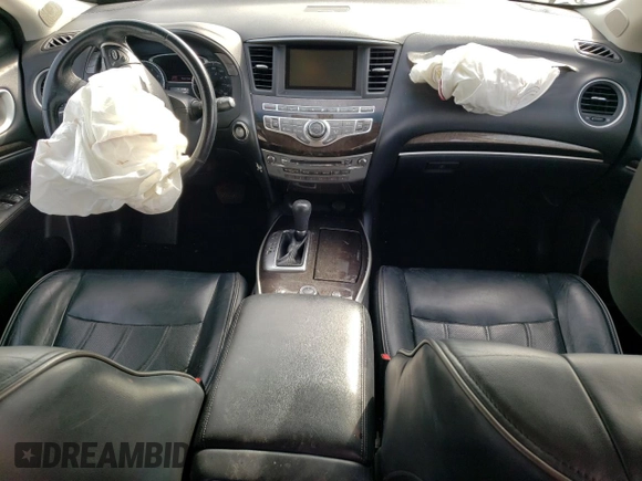 2015 Infiniti QX60 with VIN 5N1AL0MN0FC505962, listed as a Copart auction lot 50455735 with 141,798 mi miles and Salvage Title. Bid and sale history available at DreamBid. Image 8.