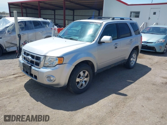 2011 Ford Escape Limited with VIN 1FMCU9EGXBKA68143, listed as a IAAI auction lot 42106149 with 131,427 mi miles and . Bid and sale history available at DreamBid. Image 2.