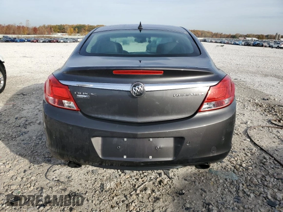2011 Buick Regal CXL Turbo TO3 with VIN W04GX5GVXB1083470, listed as a Copart auction lot 76849584 with 186,493 mi miles and Clean Title. Bid and sale history available at carsss.com. Image 6.