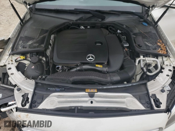 2019 Mercedes-Benz C 300 with VIN 55SWF8DB4KU294587, listed as a Copart auction lot 50588995 with 72,578 mi miles and Salvage title. Bid and sale history available at DreamBid. Image 11.