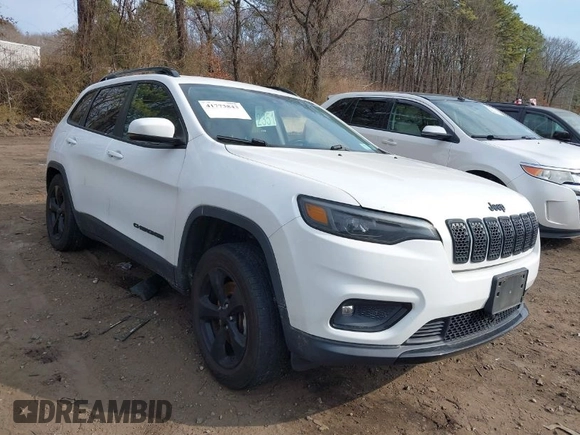 2021 Jeep Cherokee Latitude Plus with VIN 1C4PJMLBXMD185415, listed as a IAAI auction lot 41773843 with 62,770 mi miles and . Bid and sale history available at DreamBid. Image 1.