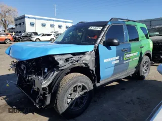 2024 Ford Bronco Sport Big Bend z VIN 3FMCR9B6XRRE58016, wystawiony jako Copart lot #87545925 z przebiegiem 2 003 mil mil oraz Szkoda całkowita • Salvage title. Historia ofert i sprzedaży dostępna na DreamBid. Obrazek 1.