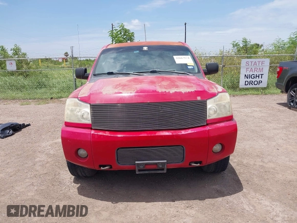 2005 Nissan Titan LE z VIN 1N6AA07A65N504074, wystawiony jako IAAI lot #42667004 z przebiegiem 230 687 mil mil oraz . Historia ofert i sprzedaży dostępna na DreamBid. Obrazek 6.